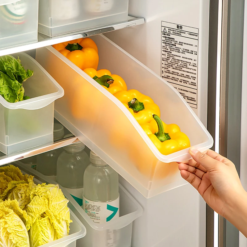 【高品质】抽屉式冰箱收纳盒保鲜盒家用厨房整理好物蔬菜鸡蛋储物