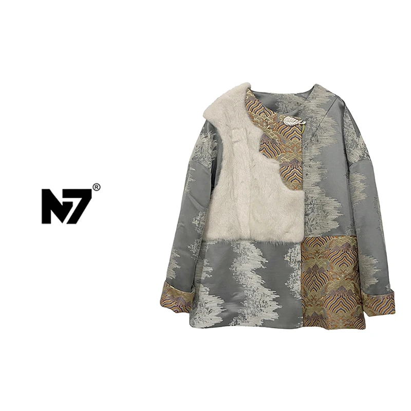 【N7】2024新款时尚女装外套网红女士冬季鹅绒服外套 24-6370-2