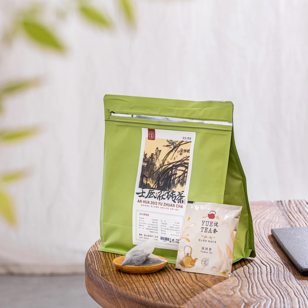 一盏雲安化黑茶2012年茯砖茶悦茶袋泡150g包*112040032