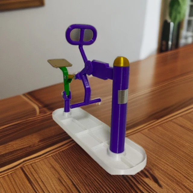 成都迪士尼周边诺米同款翘翘板模型