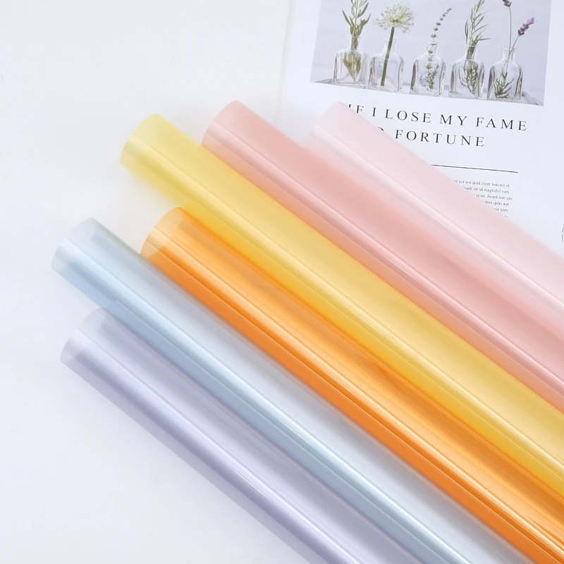 花颜悦色-琉璃系列加厚OPP膜/彩色果冻膜（20张/包）