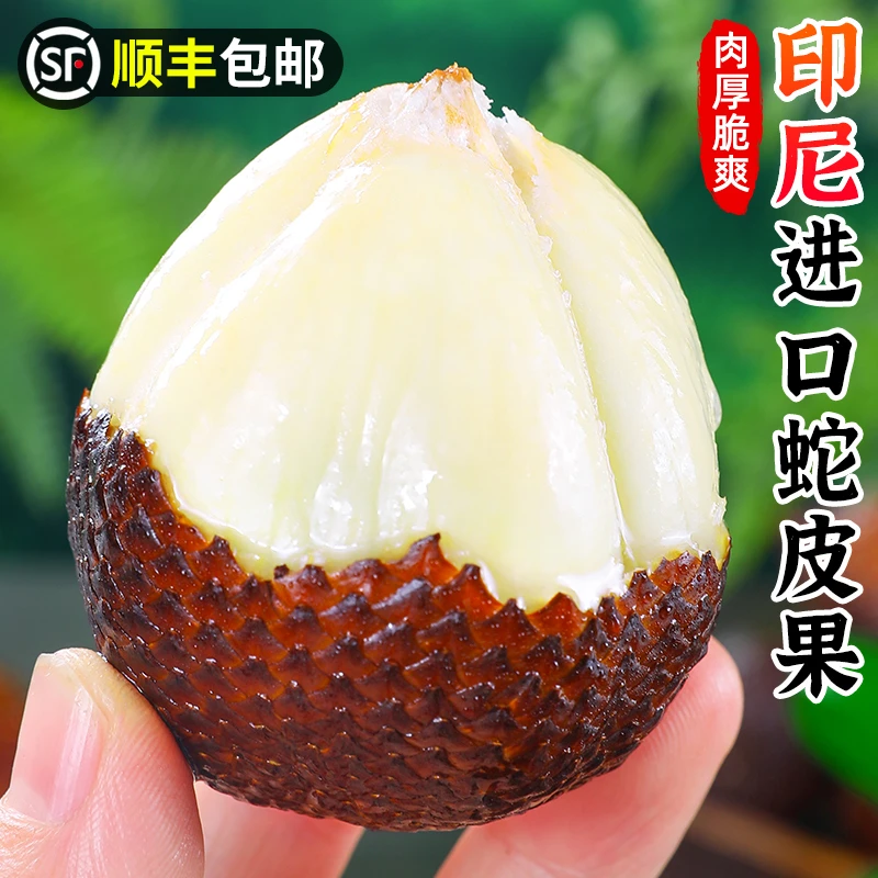 【顺丰包邮】印尼进口蛇皮果1-4斤新鲜热带记忆果沙叻水果脆爽肉厚