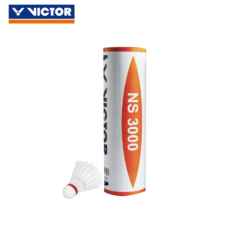 VICTOR/威克多尼龙球耐打稳定初学训练 6只装 NS3000