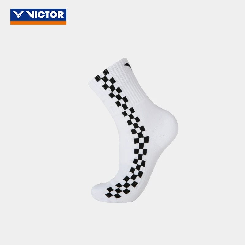 VICTOR/威克多 羽毛球袜高筒透气舒适运动袜 SK1004