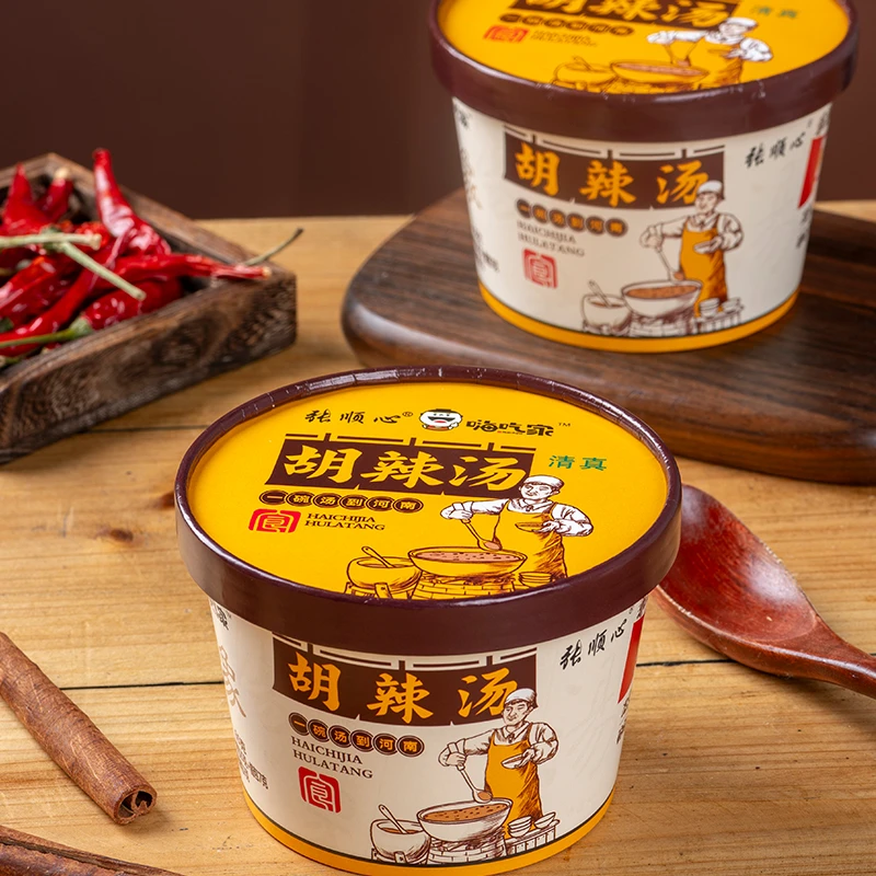 张顺心胡辣汤河南正宗桶装逍遥方便速食汤冲泡特产镇早餐清真食品