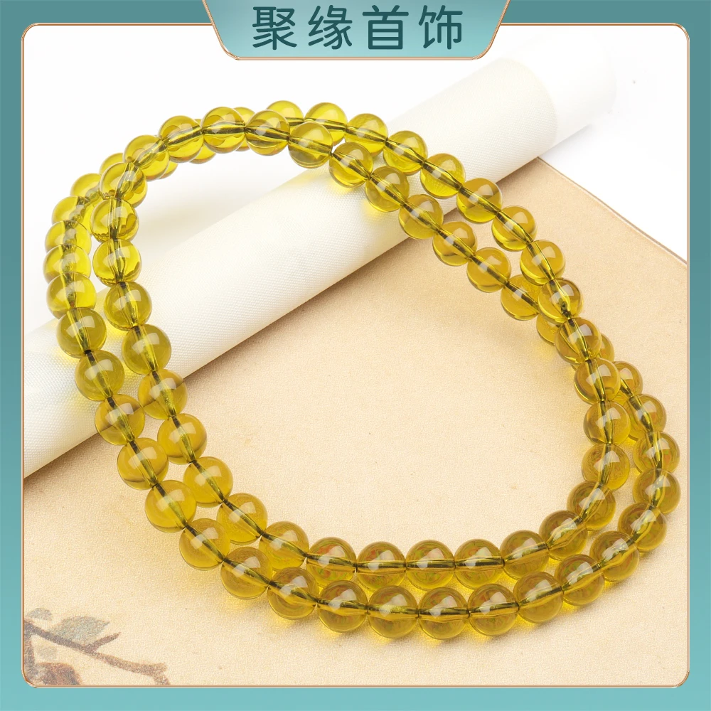 JY213  时尚精品气质百搭款树脂项链（多样性发一）