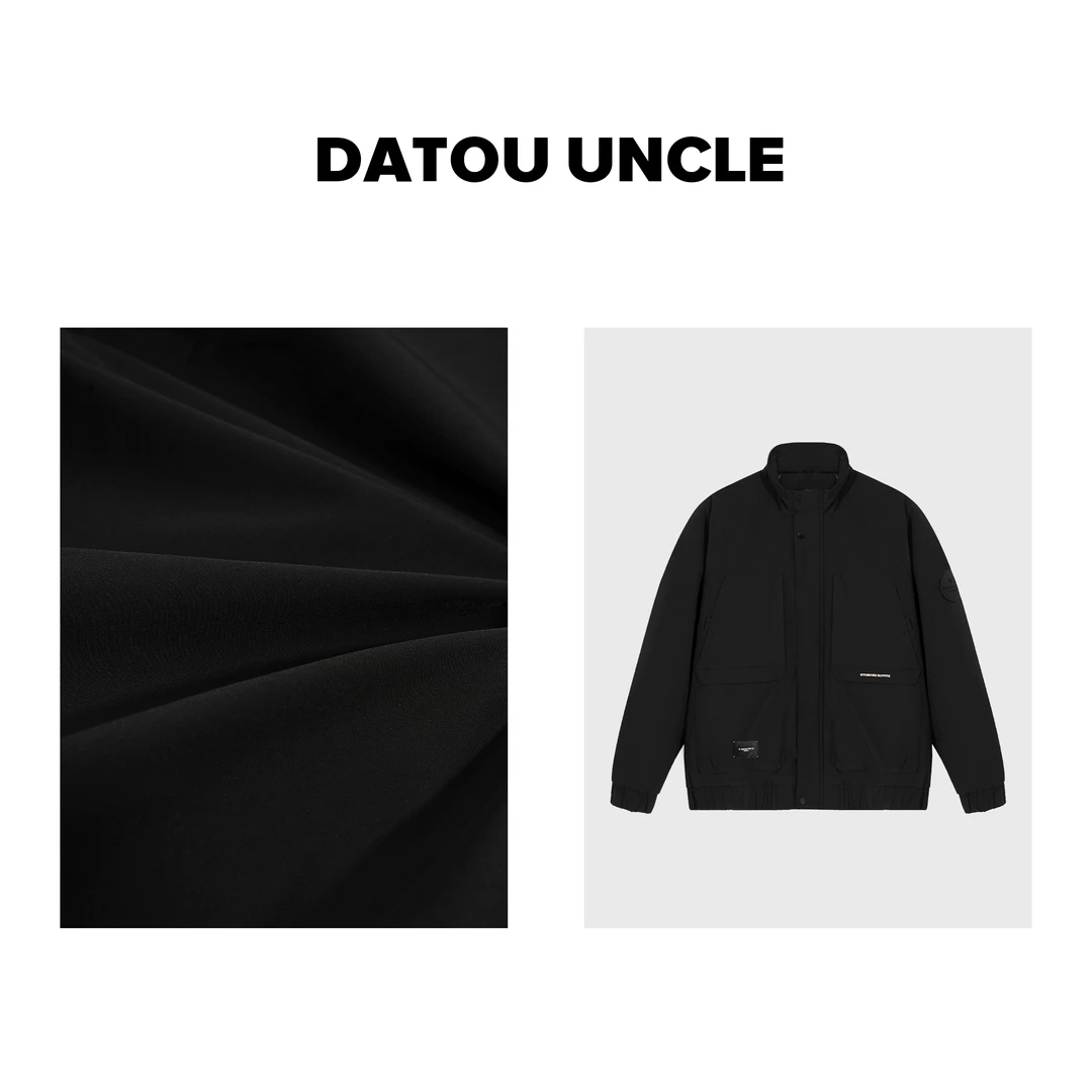 【大头叔叔】秋季新款 设计师时髦外穿简约棉服夹克外套DD8958