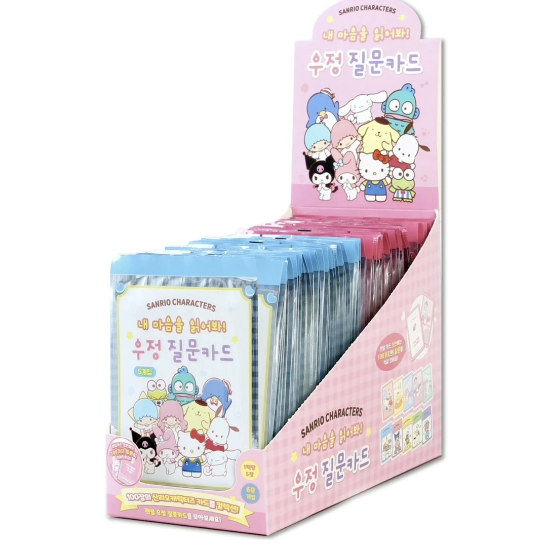 韩国正版sanrio三利鸥友情卡 幸运卡 幸运友情卡卡牌收藏可爱风