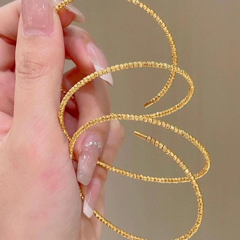 铜合金手链 SS119气质时尚轻奢百搭三生三世闪蹦迪珠手镯三圈手环