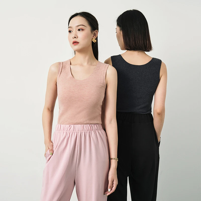 【现货】美洋MEIYANG 热能亲子背心蓄热保暖男女亲肤打底衫秋冬