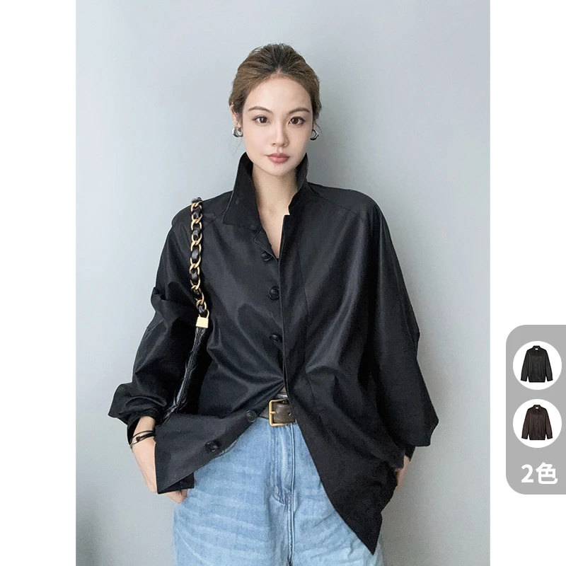 美洋MEIYANG 曼特宁皮外套 植鞣羊皮革|复古街头长袖皮衣夹克