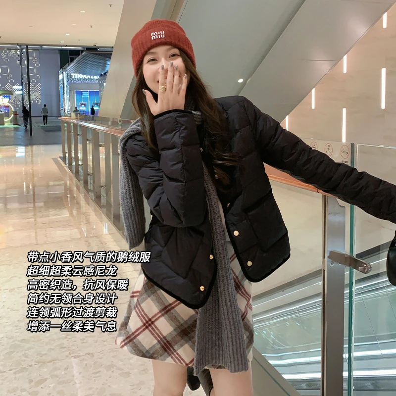 美洋MEIYANG 甜甜圈鹅绒服 50+超柔尼龙云感防沾污防钻绒羽绒服