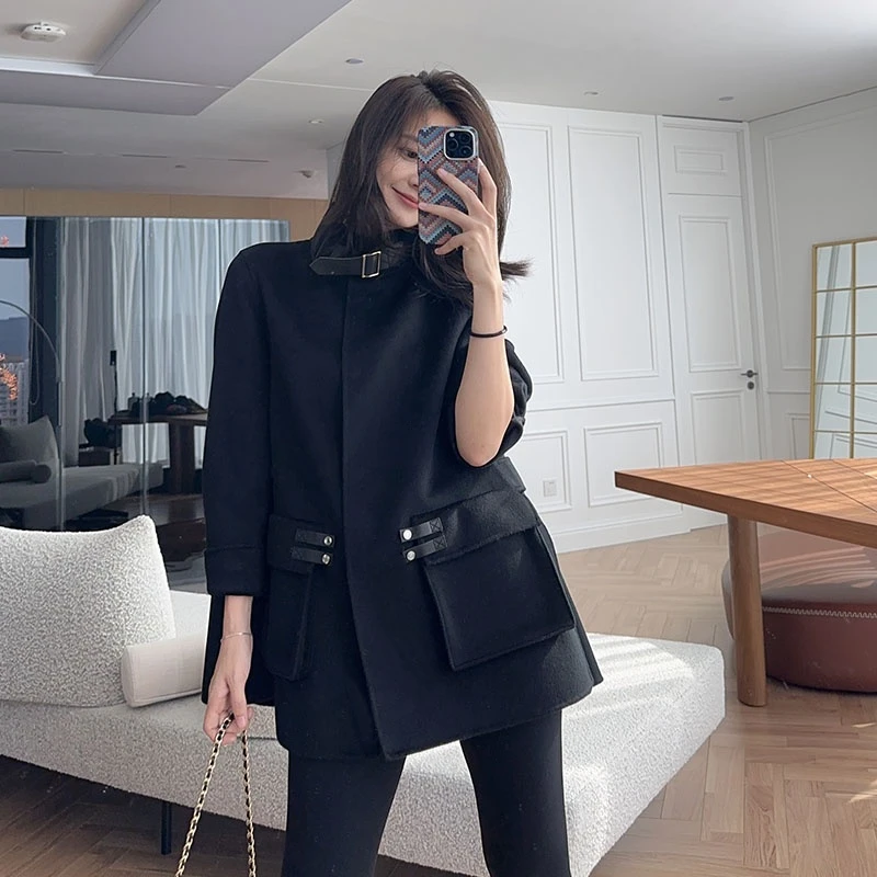 【现货】美洋MEIYANG 大都会宽松风衣外套 斗篷双面防风版