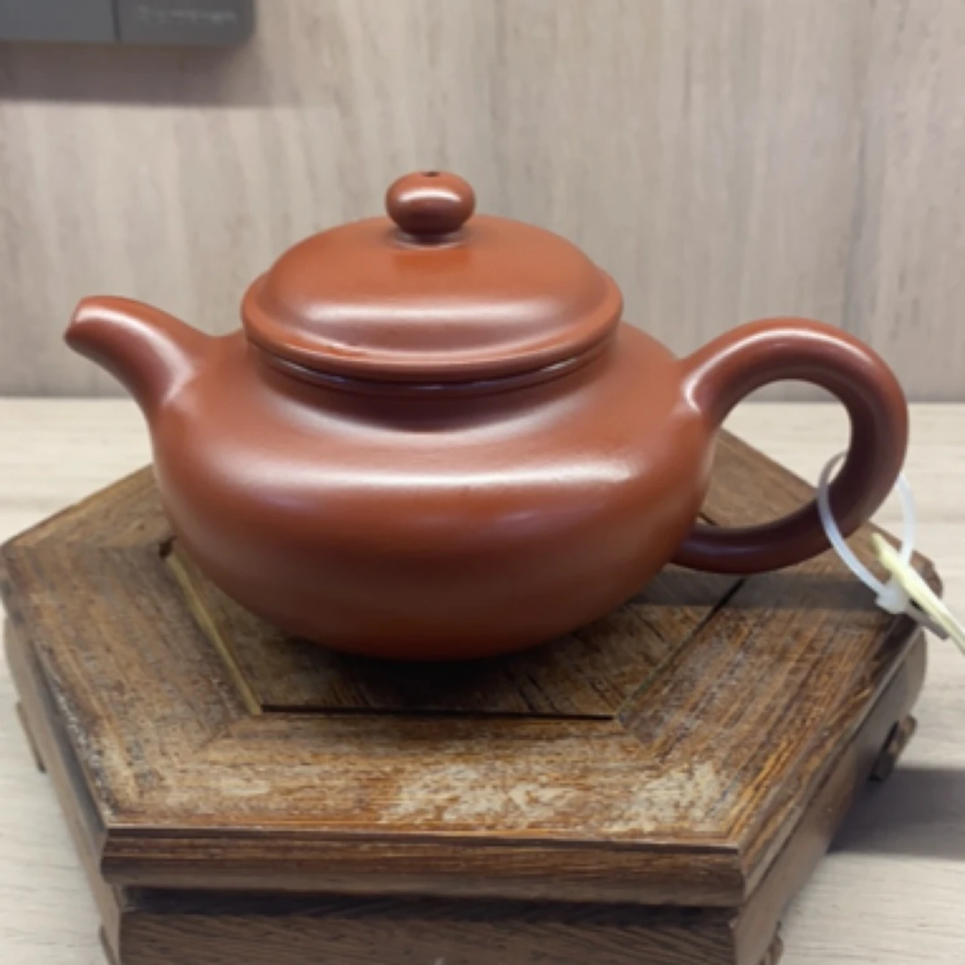 景韵鸿鹄红泥小仿古壶120cc