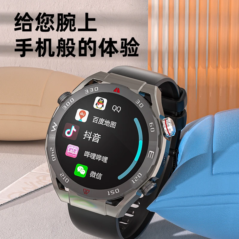 5G蜂窝版非凡智能大师VP600插卡电话手表男款刷视频多功能黑科技