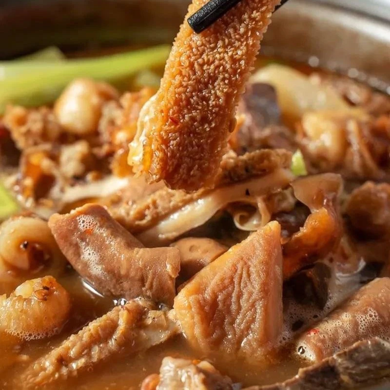 牛腩牛杂煲500g*4盒 加热即食