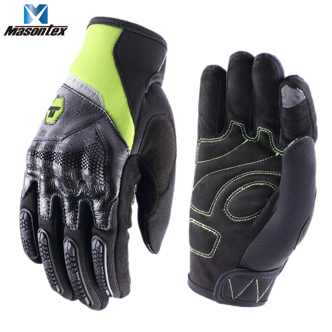 摩爵仕M30触屏防摔耐磨透气全半指男款夏季骑士手套TPU碳纤维手套