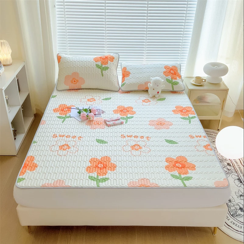 【星爱家】反季福利乳胶床垫冬暖夏凉-暗香橙