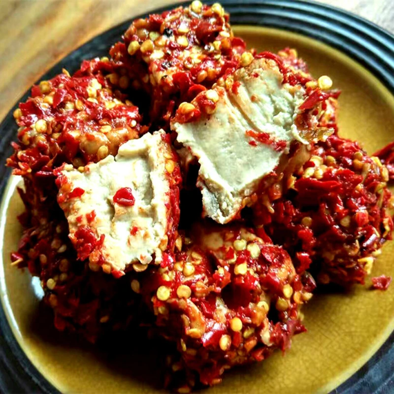 邵阳豆腐乳湖南特产香辣自制霉豆腐红油开胃乳豆腐拌饭调味下饭菜