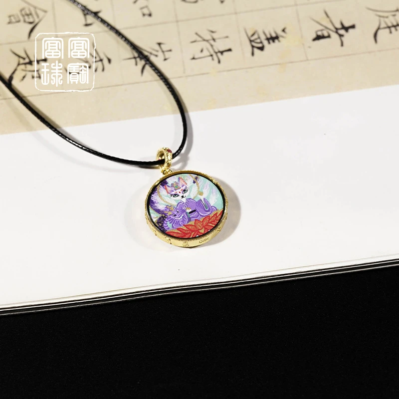 【九紫凤九】富富珠宝 18K金时尚气质吊坠 赠绳（天然珠宝多样性发）