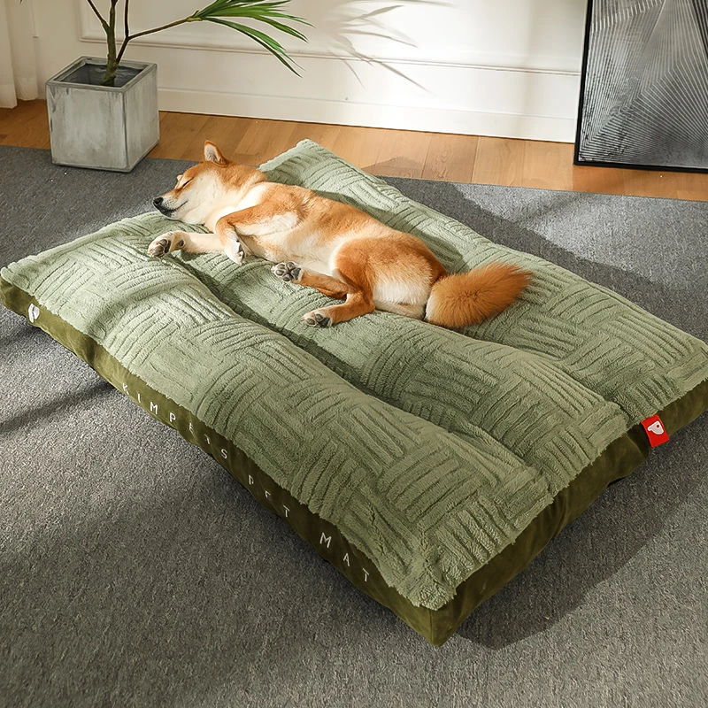 狗垫子四季通用防撕咬可拆洗狗狗睡垫狗窝睡觉用中大型犬宠物地垫