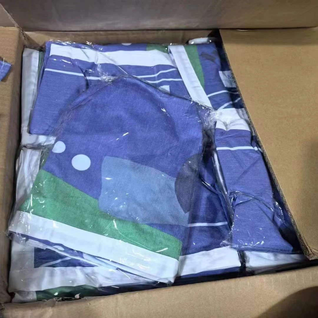 蓝色原包装多用途围裙 发4