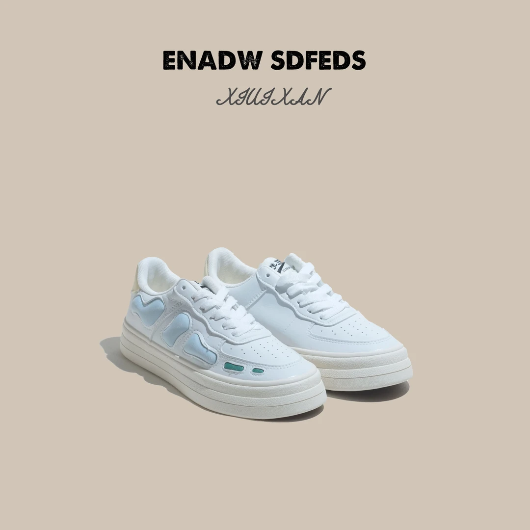 小白鞋2024年春季新款原创小众设计感鞋子女百搭运动板鞋