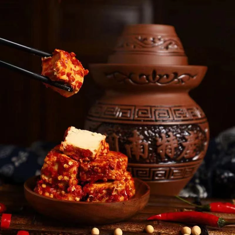 曾姐腐乳紫砂坛装1000克湖南特产霉豆腐下饭菜猫乳豆腐乳农产品