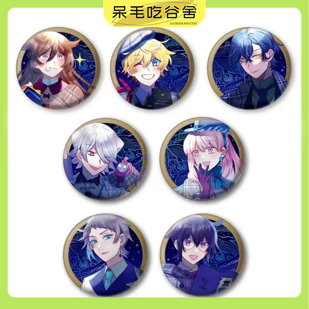 【日谷】潘多拉之心 15周年 花语 蓝色之旅吧唧 徽章