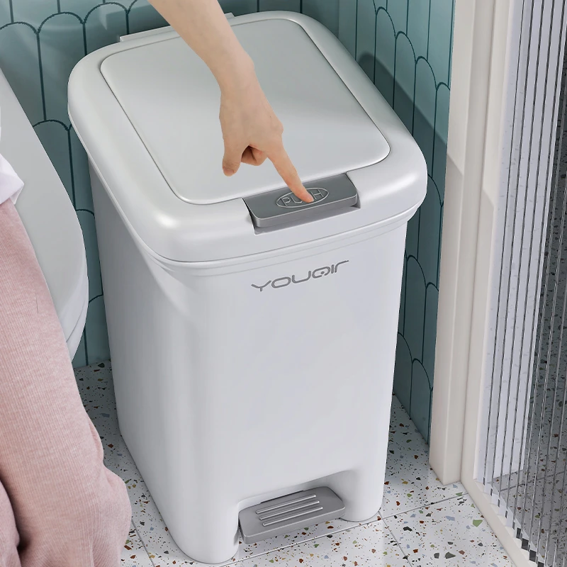 垃圾桶带盖家用大号厕所卫生间厨房卧室客厅脚踏式有盖脚踩大容量