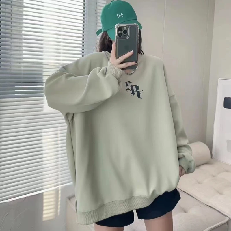 【破价清】孕妇卫衣春季时尚长袖圆领宽松百搭孕妇上衣休闲孕妇装