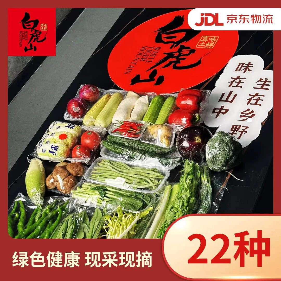 兰州榆中新鲜蔬菜年货礼盒套菜绿色无公害农场种植22种20斤大礼包