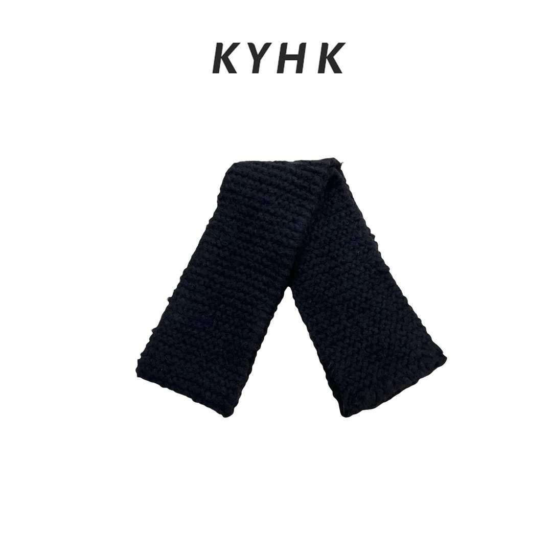 KYHK混纺围巾手工编织241137
