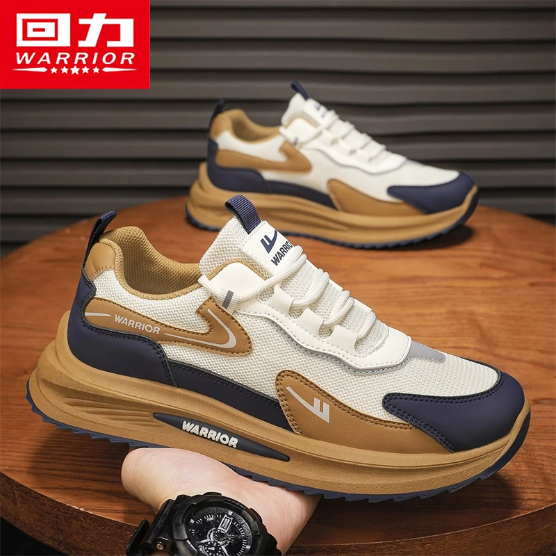 回力男鞋子2025冬季新款网面防滑休闲运动鞋男款轻便跑步阿甘潮鞋