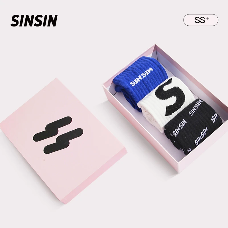 【限定】SIINSIIN3双礼盒装百搭经典潮袜春秋透气休闲街头中筒袜