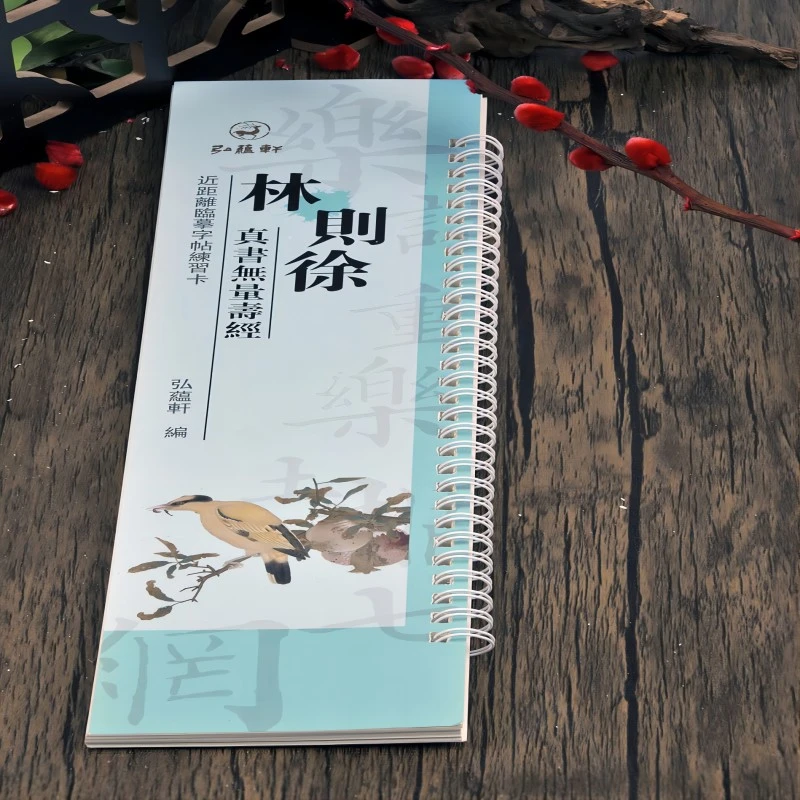 近距离毛笔练字卡林则徐褚遂良祝允明沈度董其昌小楷铁环活页