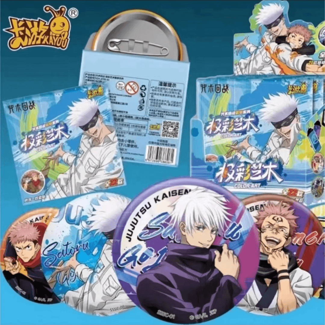 【平拆】咒术回战第二弹极彩艺术吧唧