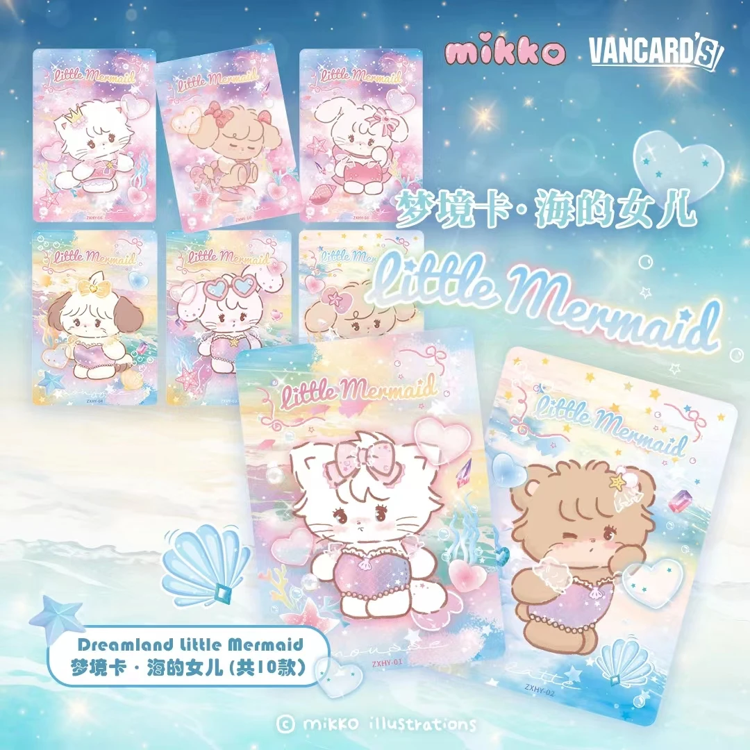 Vancard's【拆盒】万画云游仲夏童梦Mikko系列品-收藏卡牌盲盒