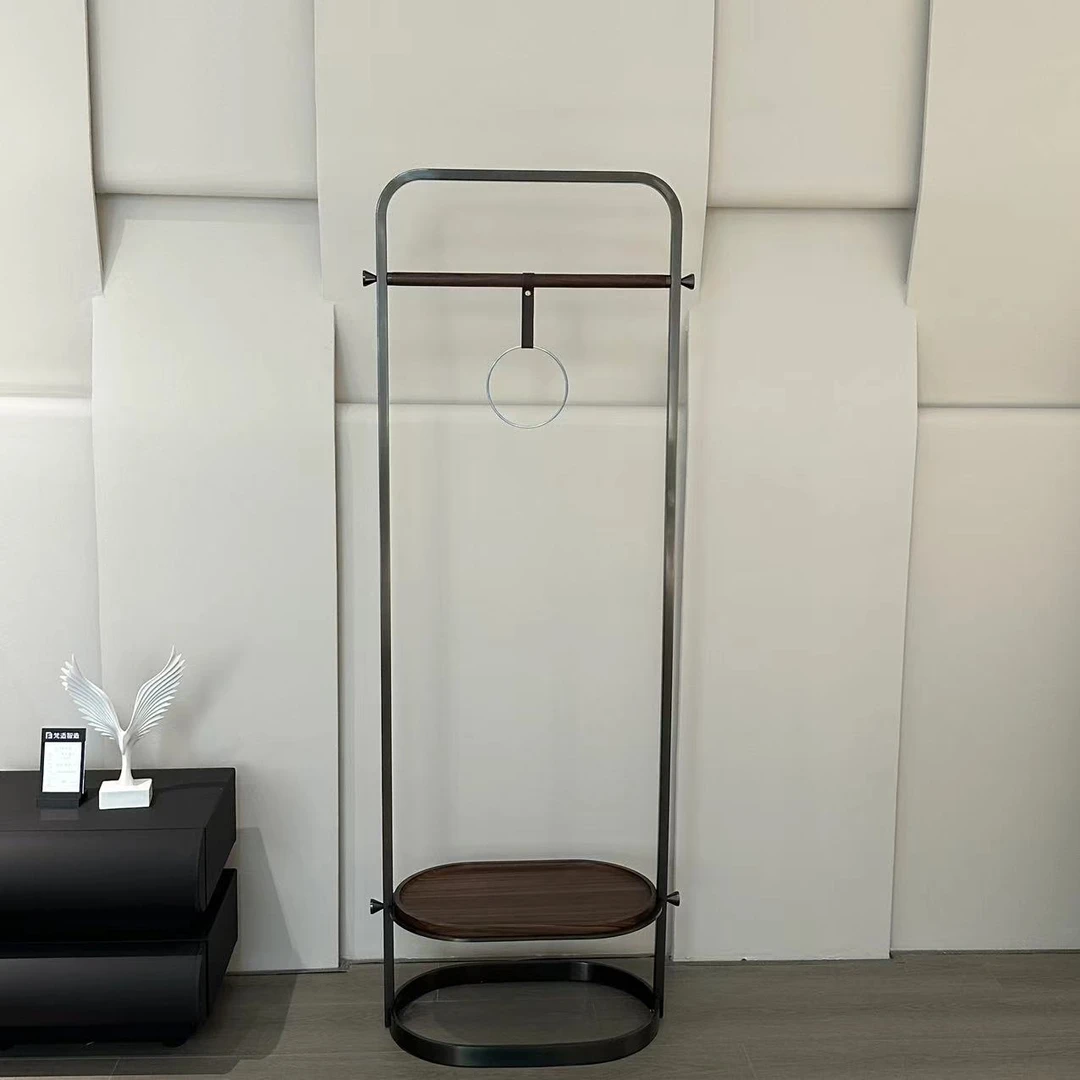 【柚苏】FS-14意式简约创意衣帽架【59*37*170】