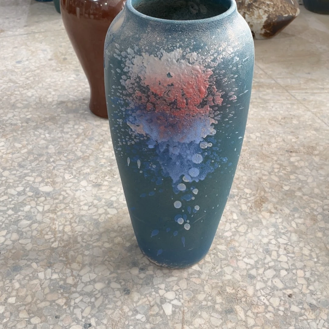 陶瓷高40口12景德镇瑕疵