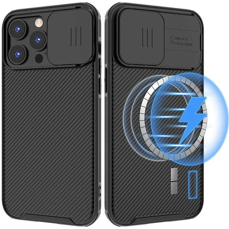 magsafe磁吸推拉窗苹果14pro手机壳超薄iPhone13立体防滑条12全包