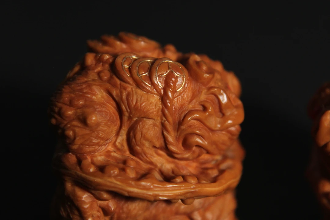 文玩核桃雕刻直播间专拍