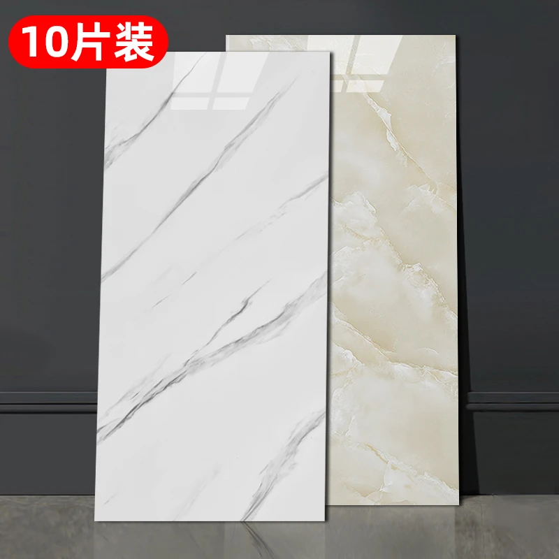加厚款仿瓷砖贴纸墙面翻新装饰背景墙防水防潮遮丑铝塑板墙贴自粘