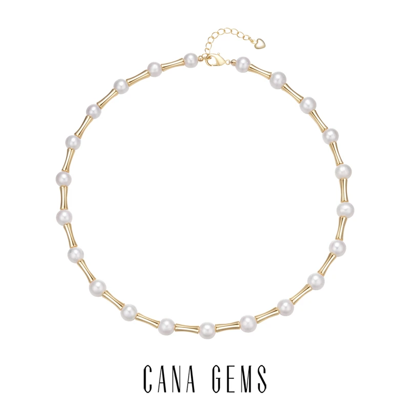 CANA GEMS/凯拿珠宝 非金属项链  PD0384竹节步步高升项链