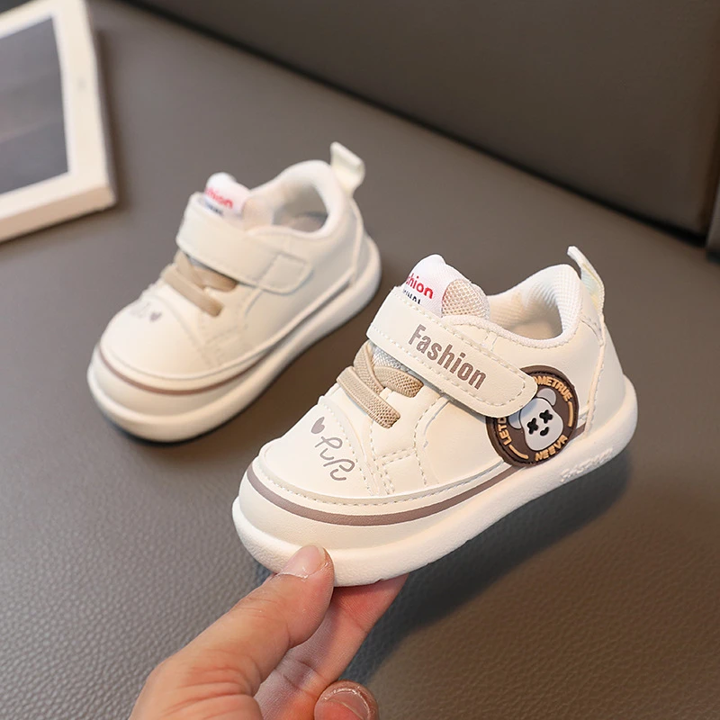 学步鞋男宝宝鞋子秋季1一3岁半春秋透气婴儿软底女童防滑休闲小童