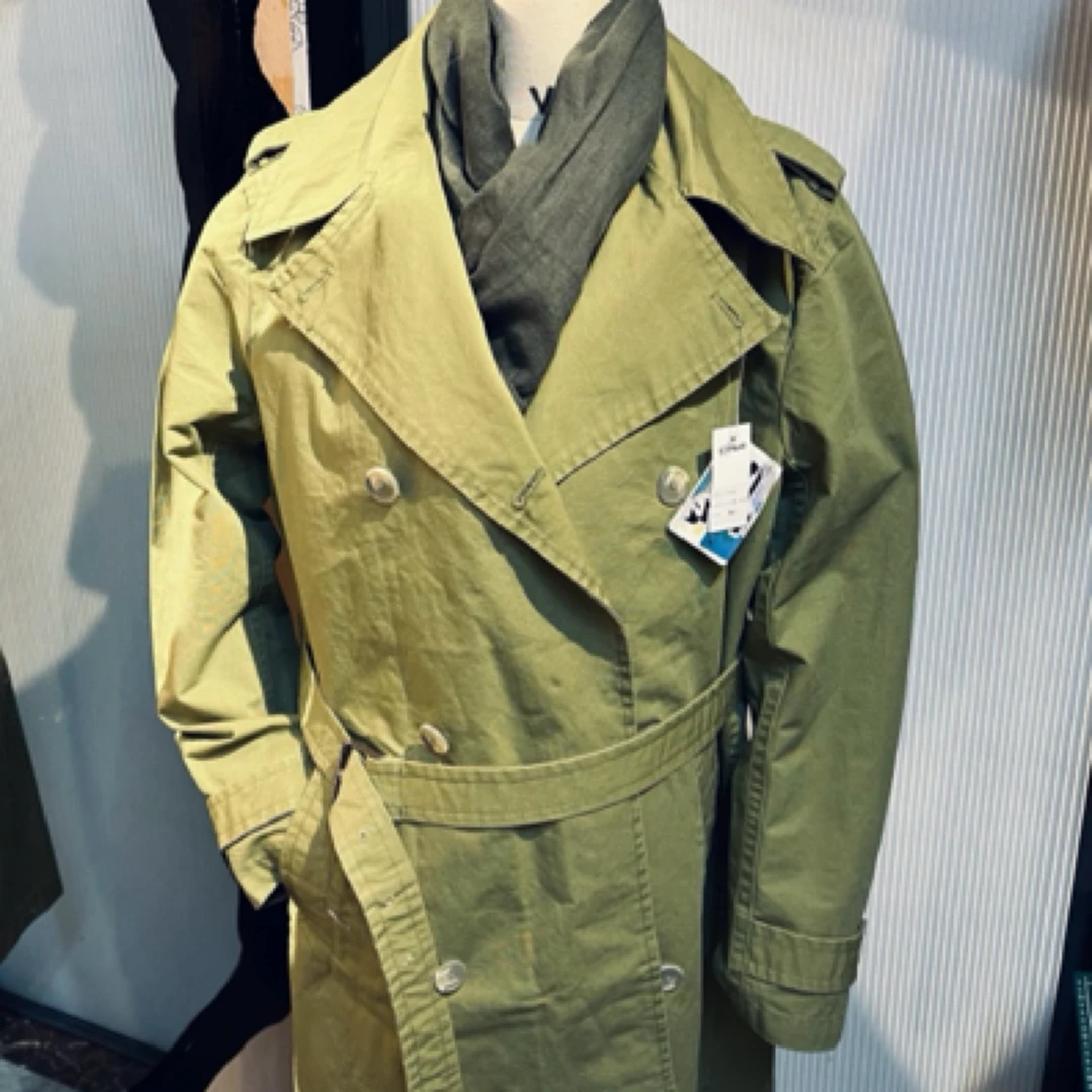 拍编码1-20男款内胆可拆卸英伦风双排扣带棉秋冬季风衣