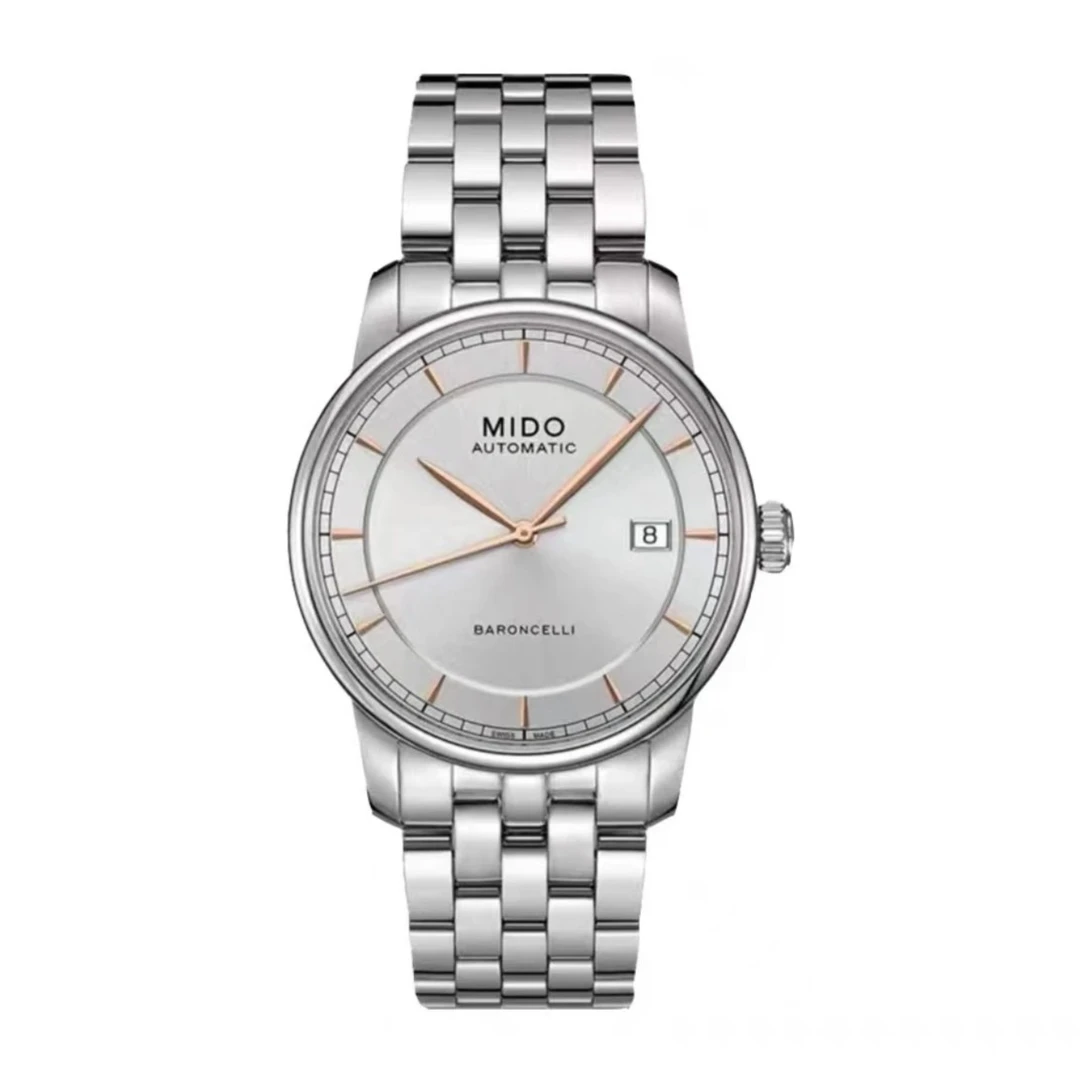 99新 Mido/美度 壹/贝伦赛丽8600/公价6300/表径38mm/23全套