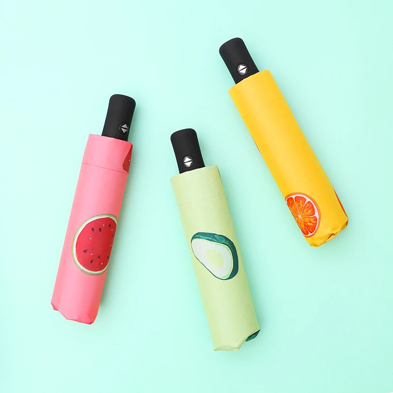 海枫雨伞全自动学生专用小巧全自动简约晴雨两用防紫外线遮阳伞