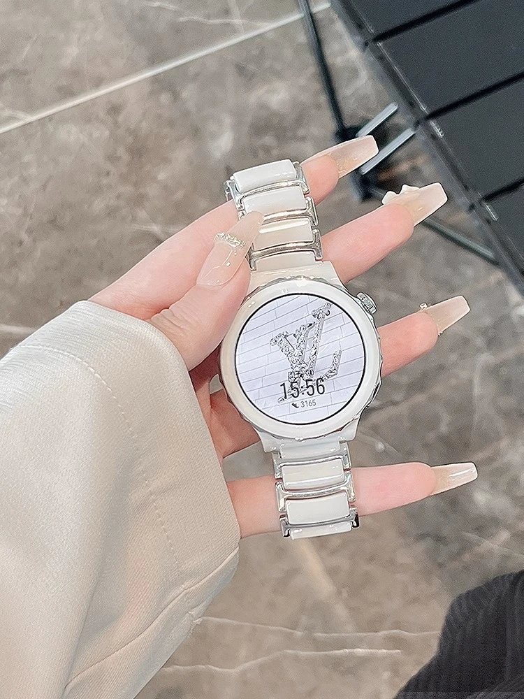 秋款透气适用华为手表带gt5pro/gt5华为表带41mmgt4表带watch陶瓷