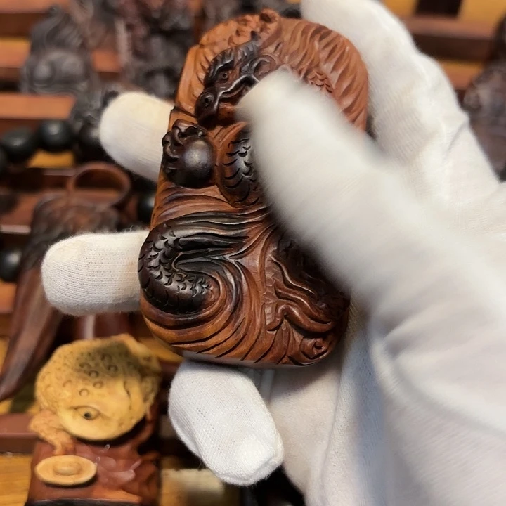 枣木手工制作的小物件